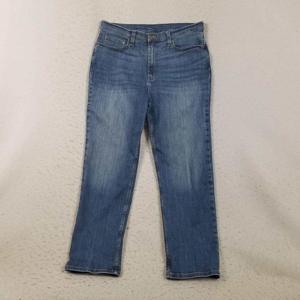 L.L. Bean BanFlex Classic Fit Jeans Mens 34x28 Blue Wash Stretch Denim‎ Pants